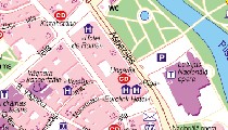 Map of Centre of Riga