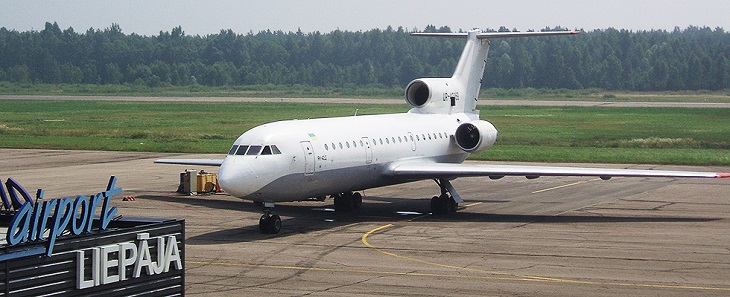Самолет Рига-Лиепая