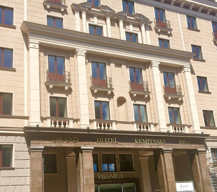 Kempinski в Риге откроется в сентябре 2017